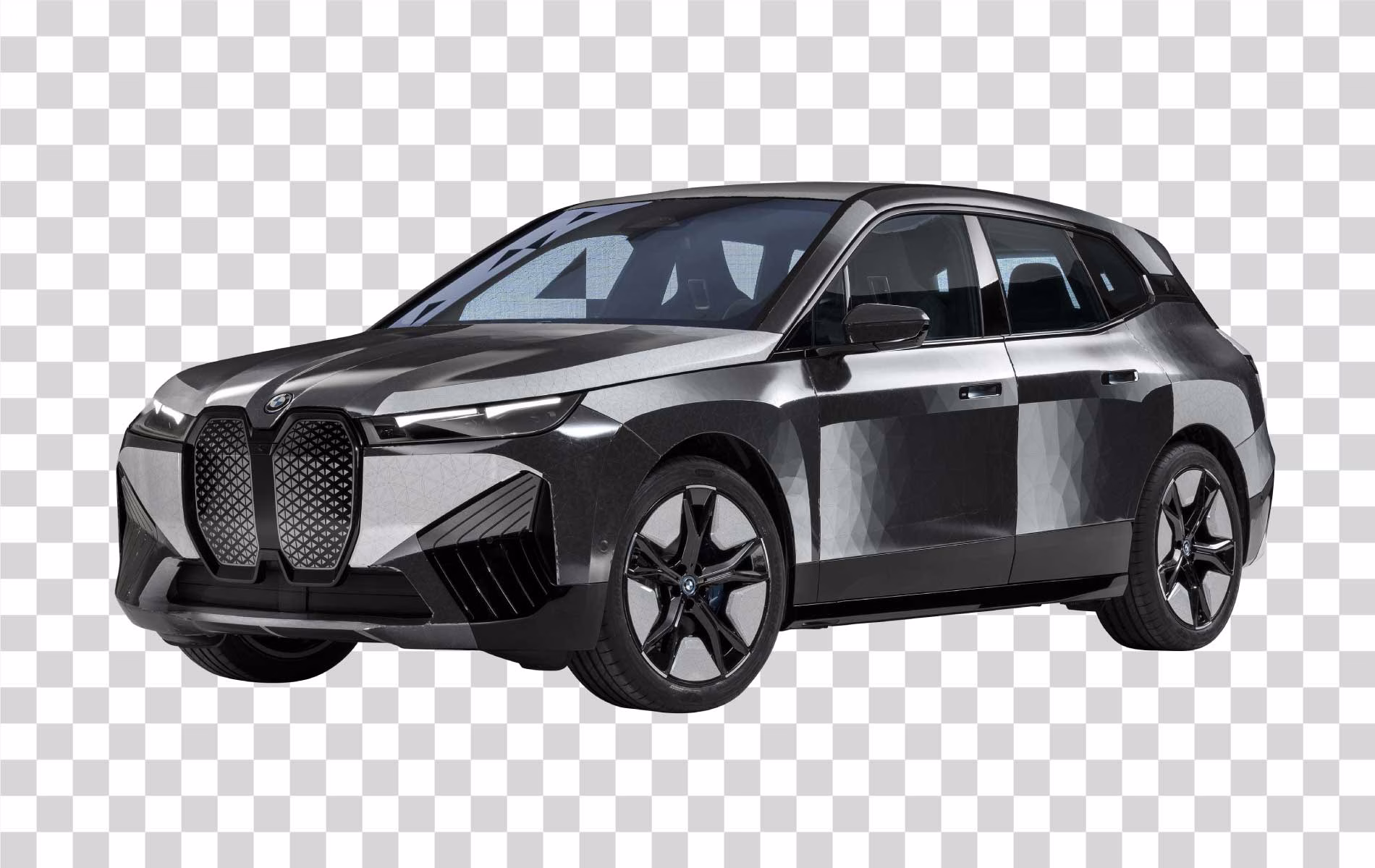 BMW iX Flow Color-Changing Electric SUV