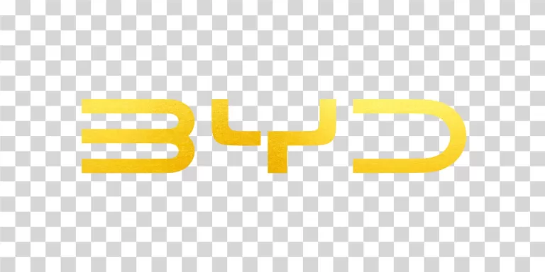 BYD Logo Gold Transparent