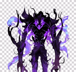 Baro Beast-Type Warrior from Solo Leveling PNG Image