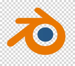 Blender Logo 3D Software PNG Transparent