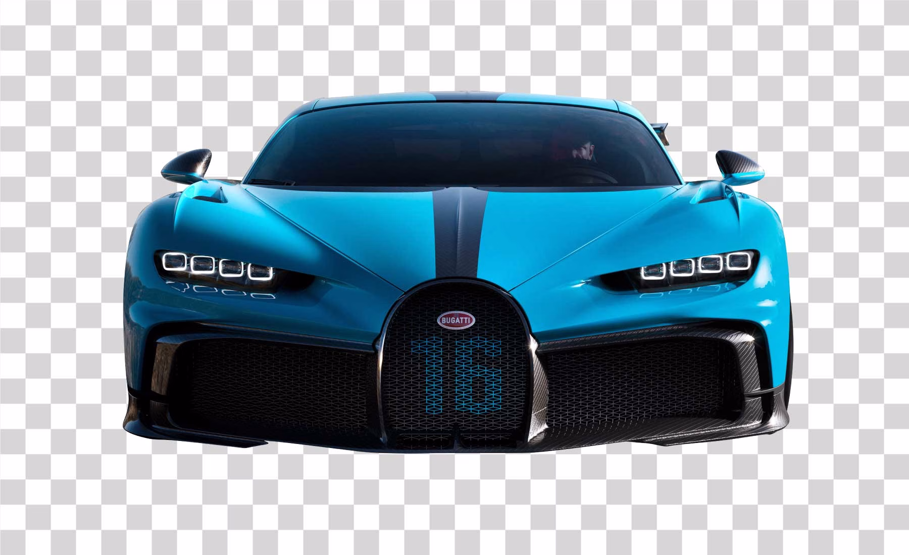 Bugatti Chiron Luxury Hypercar PNG For Download