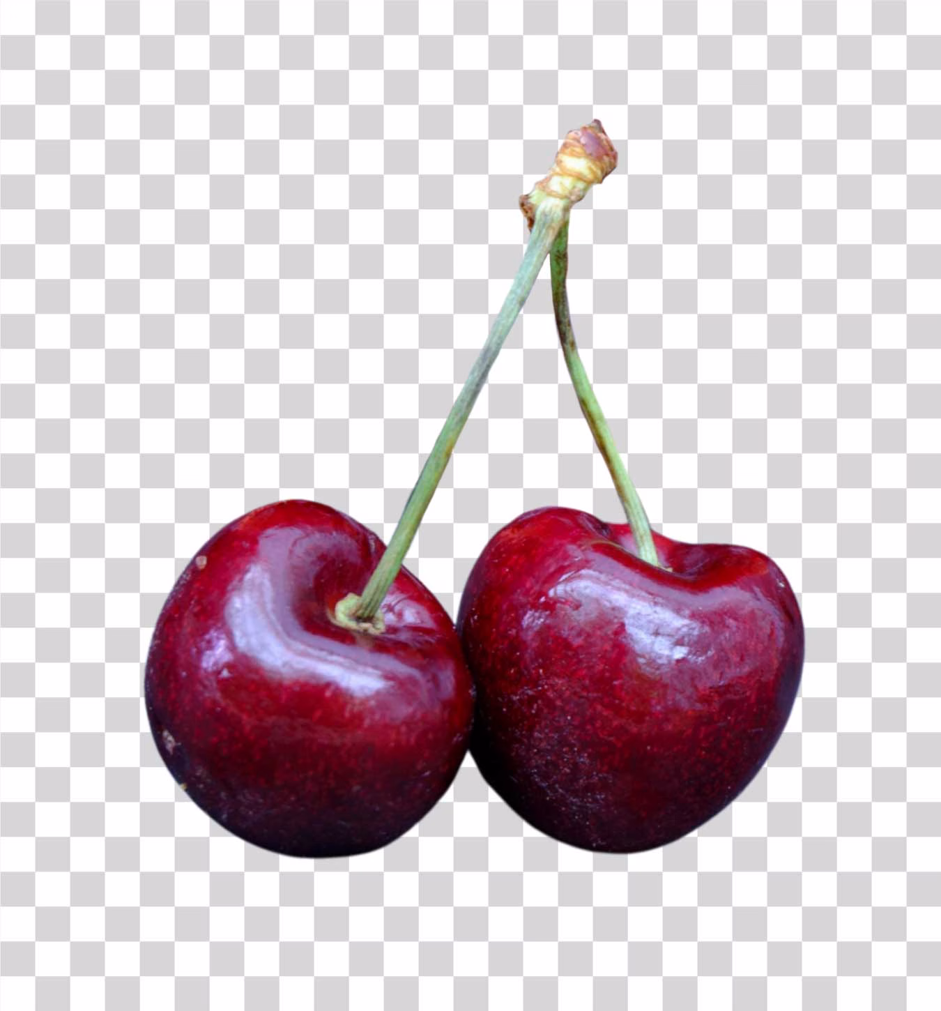 Cherries Fresh Red Fruit PNG