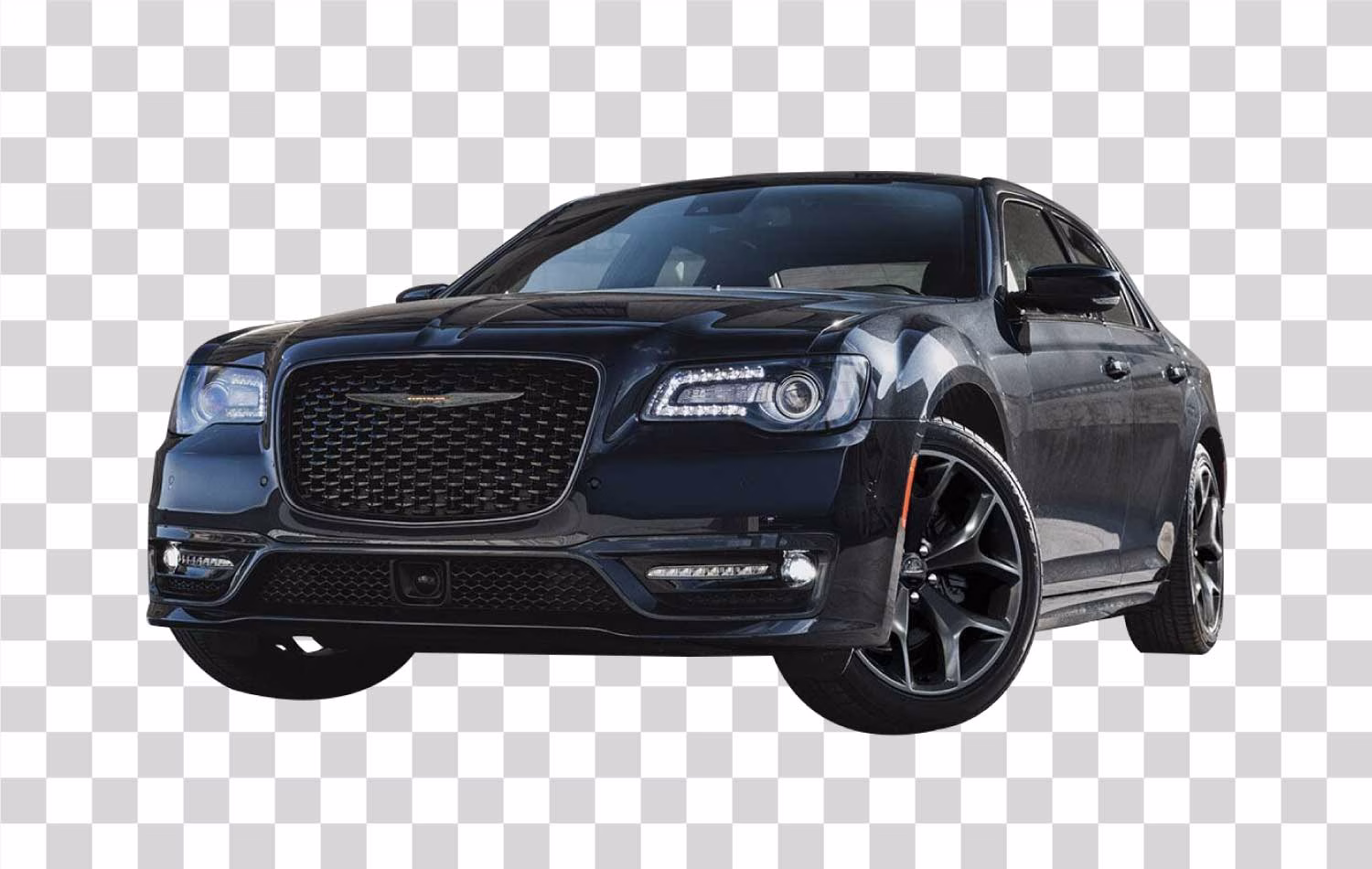 Chrysler 300 Luxury Sedan Car PNG Image