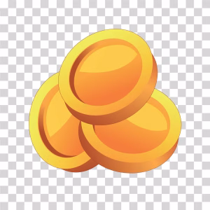 Coins Game Asset Digital Currency PNG Image