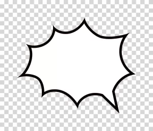 Comic Speech Transparent