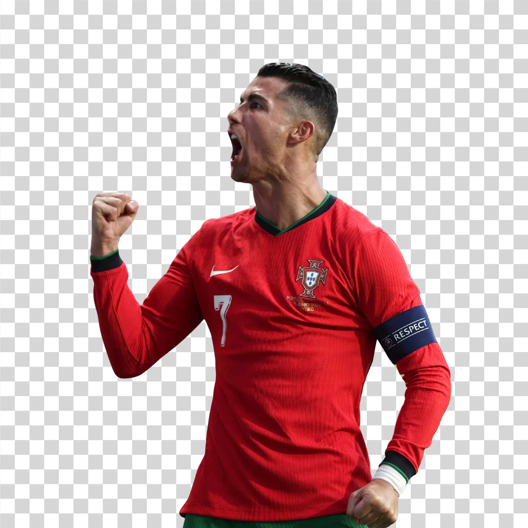 Cristiano Ronaldo Portugal Jersey PNG