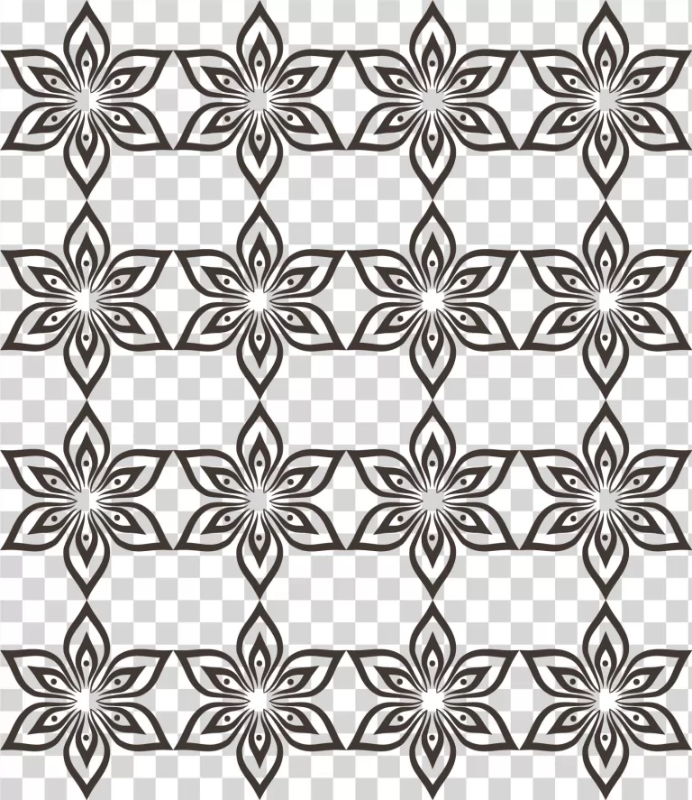 Decorative Ornament Pattern PNG Transparent