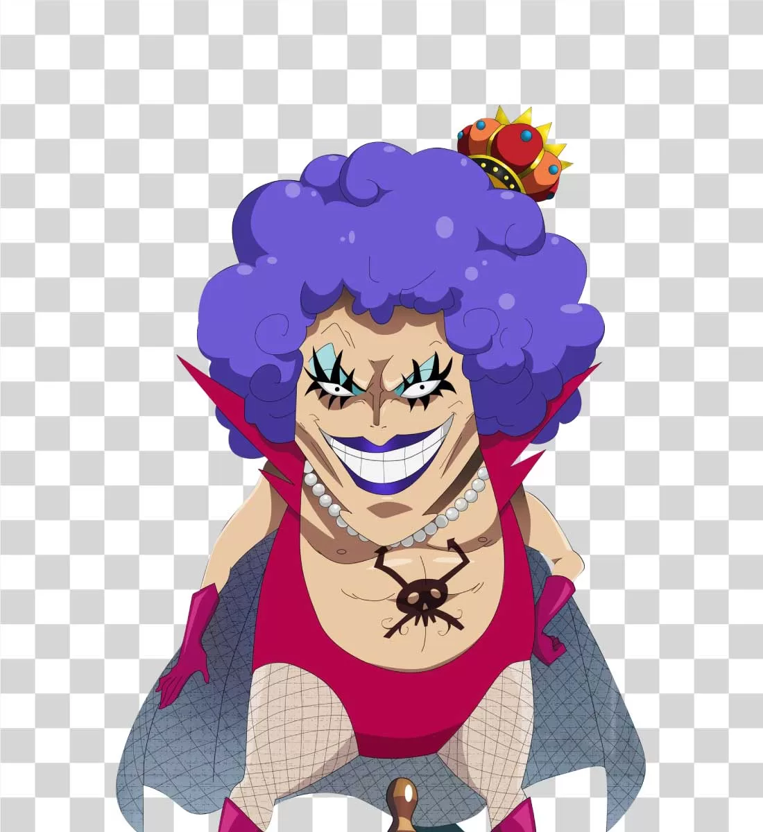 Emporio Ivankov One Piece Character PNG