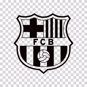 FCB Black Logo Transparent