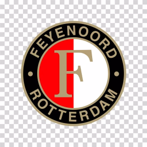 Feyenoord Rotterdam Logo, Dutch Football Club Emblem, Soccer Team Badge, Transparent PNG Feyenoord Logo Dutch Football Club Transparent