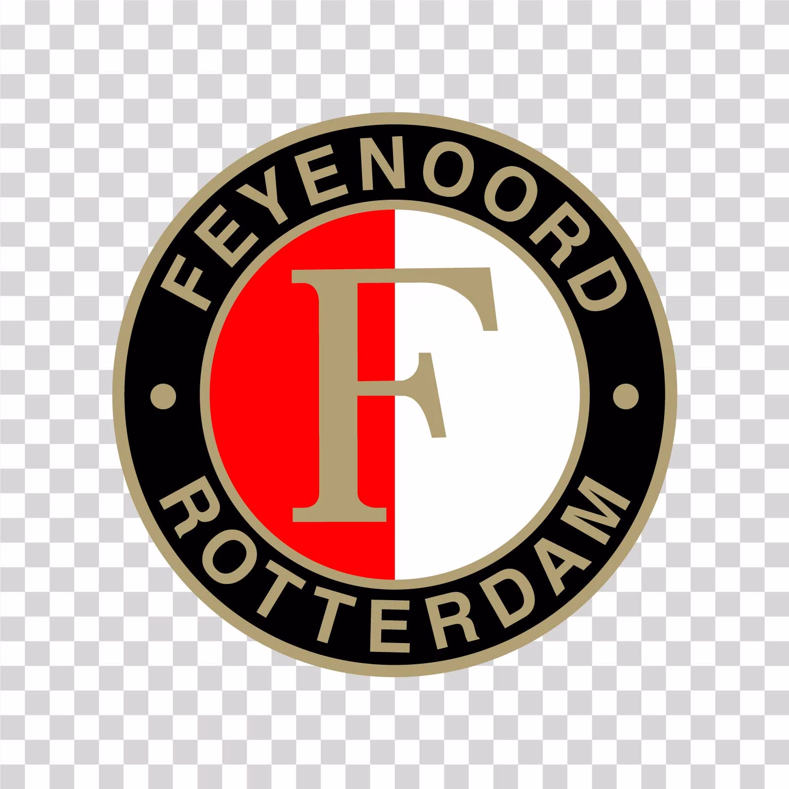 Feyenoord Logo Dutch Football Club Transparent