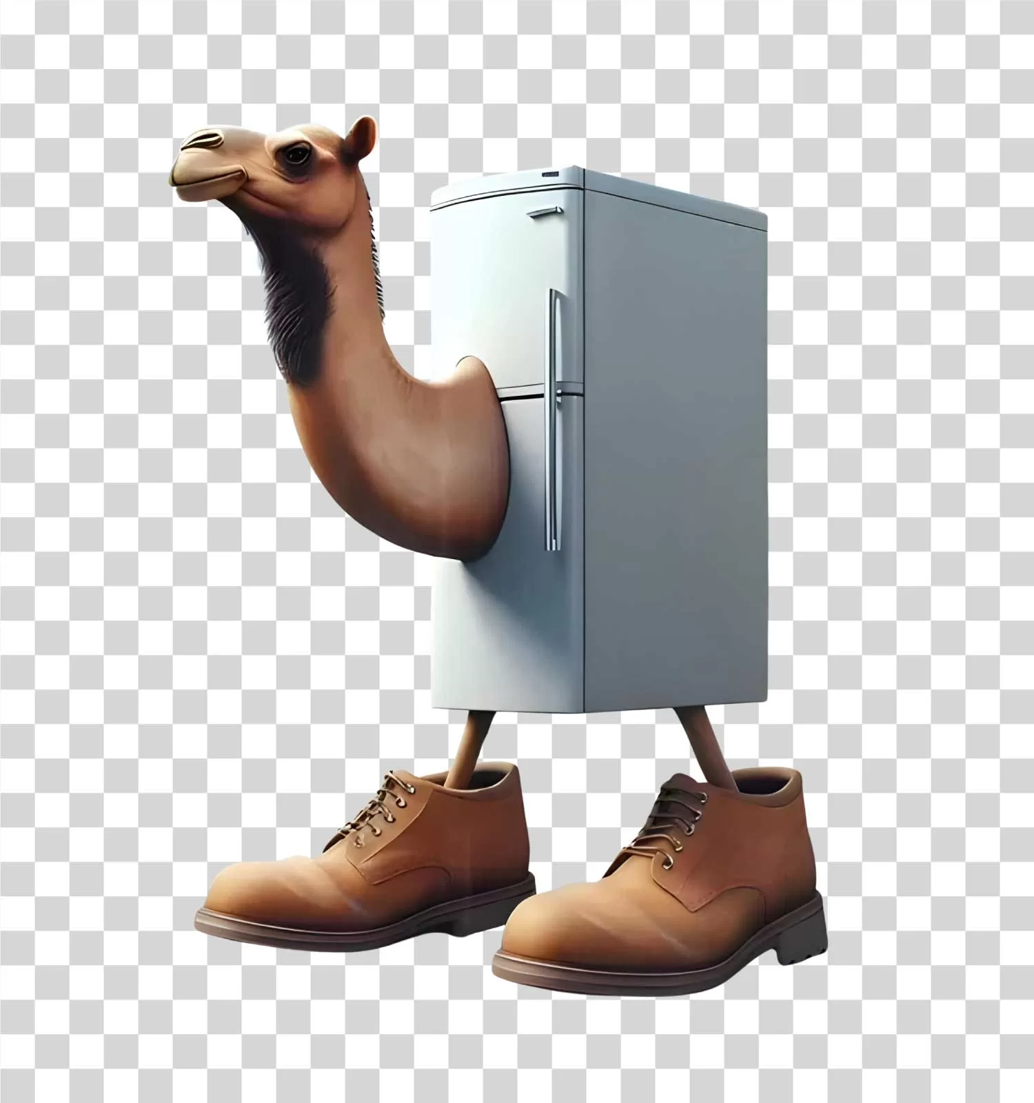 Frigo Camelo Brainrot Transparent Image
