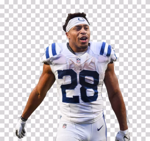 Jonathan Taylor Indianapolis Colts PNG