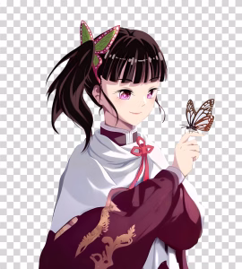 Kanao Tsuyuri Demon Slayer Transparent
