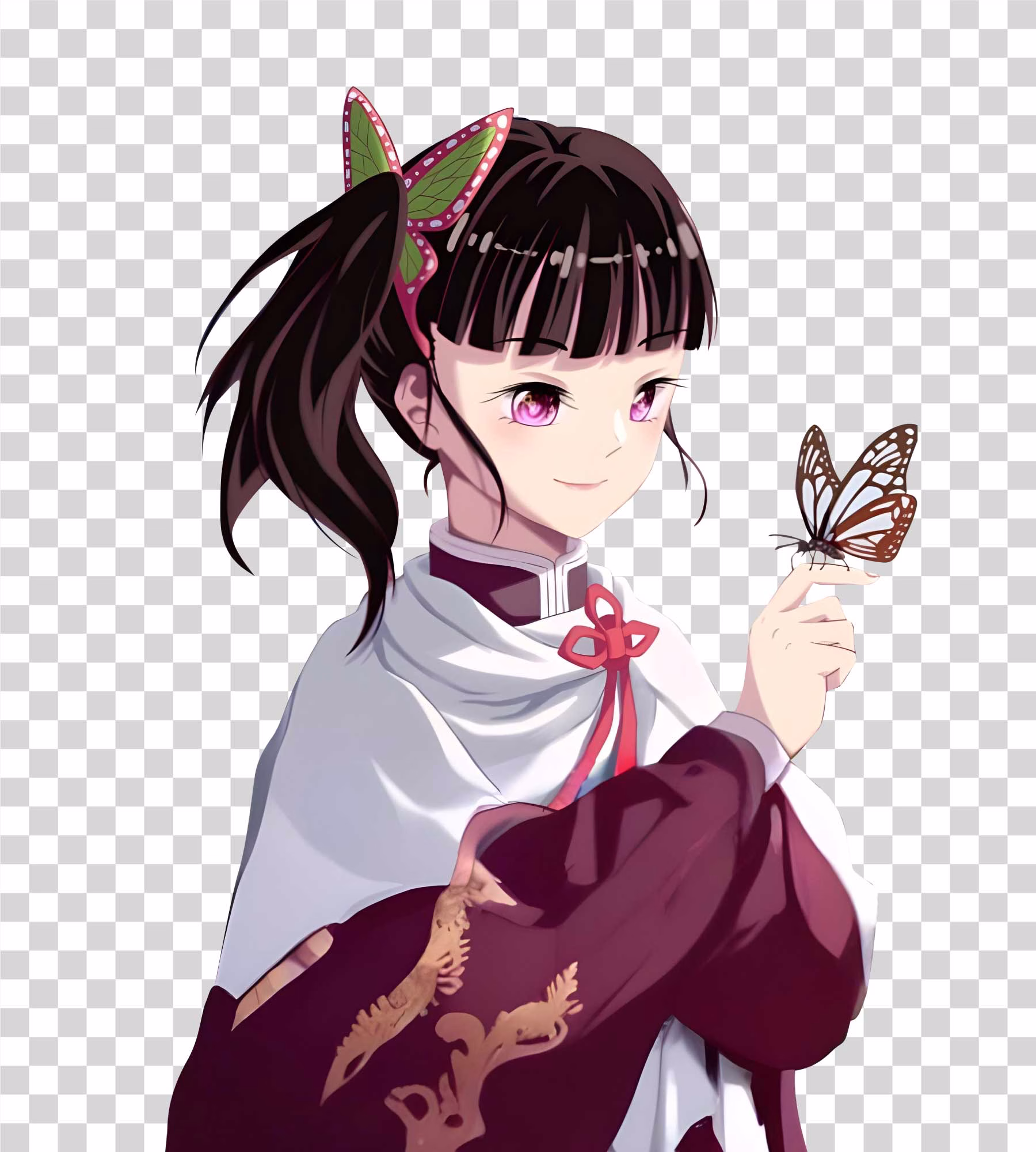 Kanao Tsuyuri Demon Slayer Transparent
