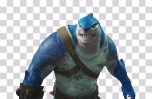 King Shark DC Comics Supervillain PNG Transparent