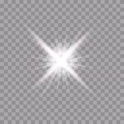 Light Ray White Light Beam Flash Light Transparent