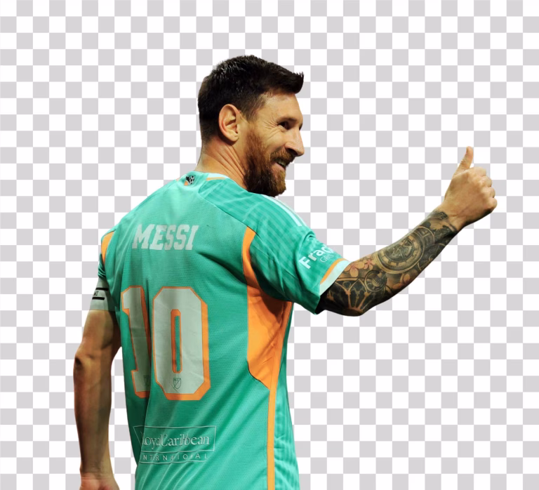 Lionel Messi Argentine Football Legend Inter Miami CF PNG