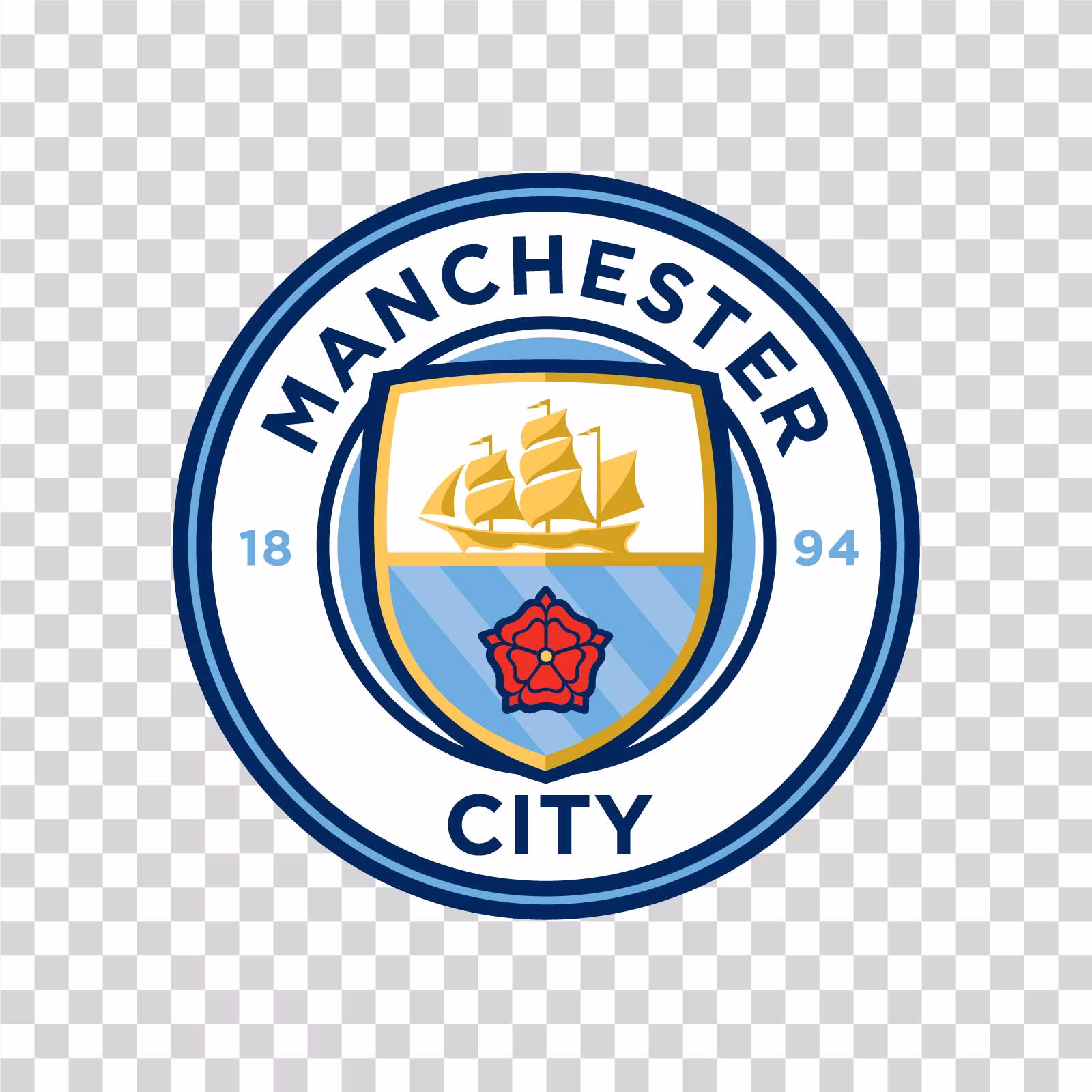 Manchester City Logo PNG Transparent