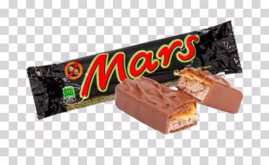 Mars Chocolate Bar Candy Wrapper Transparent