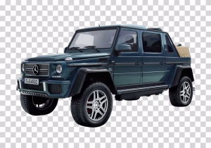 Mercedes-Maybach G 650, Luxury SUV, Off-Road Convertible, High-End Vehicle, PNG Image Mercedes-Maybach G 650 PNG