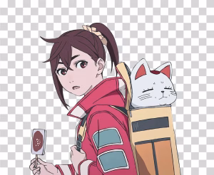 Momo Ayase Main Female Protagonist Transparent Image