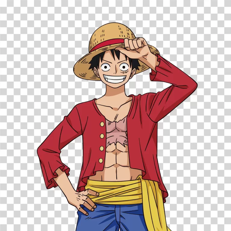 Monkey D Luffy Mugiwara PNG Transparent