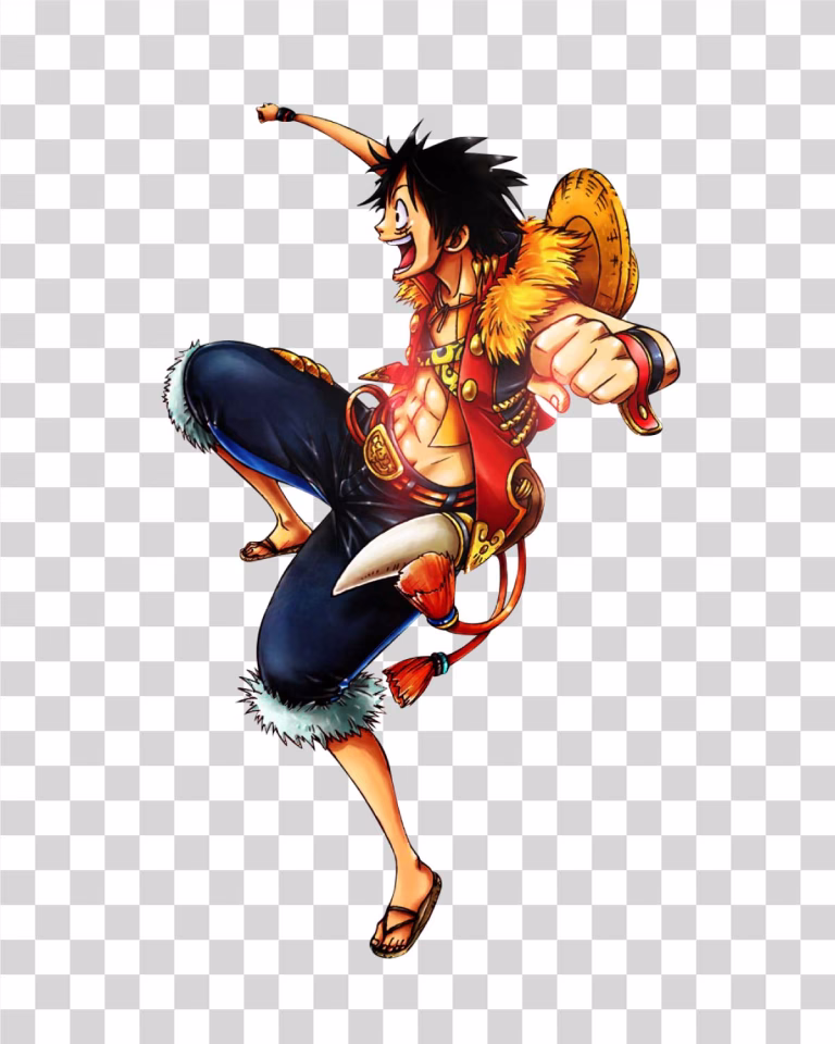Monkey D. Luffy One Piece PNG Image