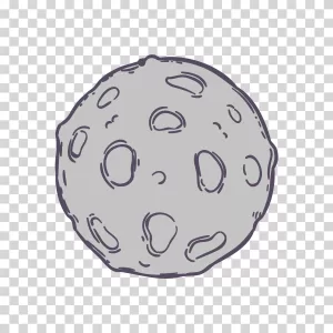 Moon Illustration PNG