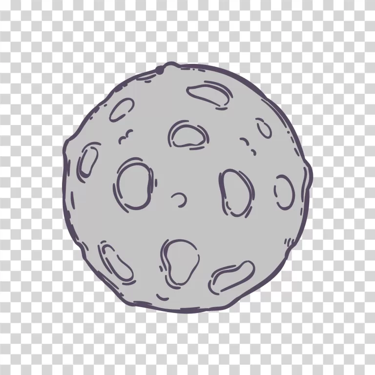 Moon Illustration PNG