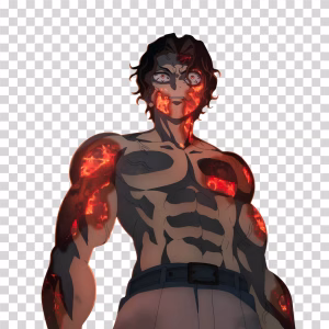 Muzan Kibutsuji Demon Slayer Villain PNG