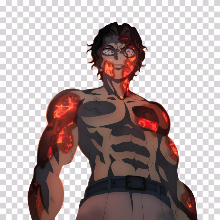 Muzan Kibutsuji Demon Slayer Villain PNG