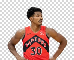Ochai Agbaji Toronto Raptors Player PNG