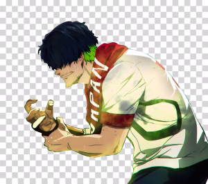 Oliver Aiku Blue Lock Anime PNG image