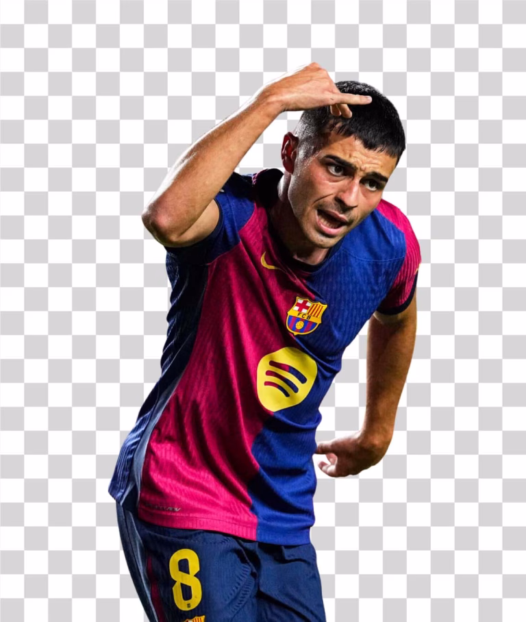 Pedri FC Barcelona Midfielder Transparent png