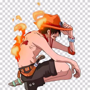 Portgas D Ace One Piece PNG Image