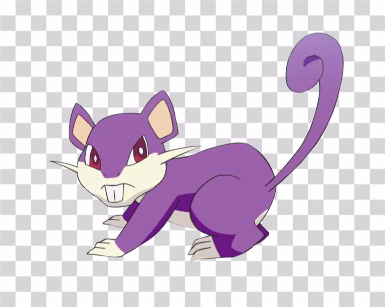 Rattata Pokemon Mouse PNG