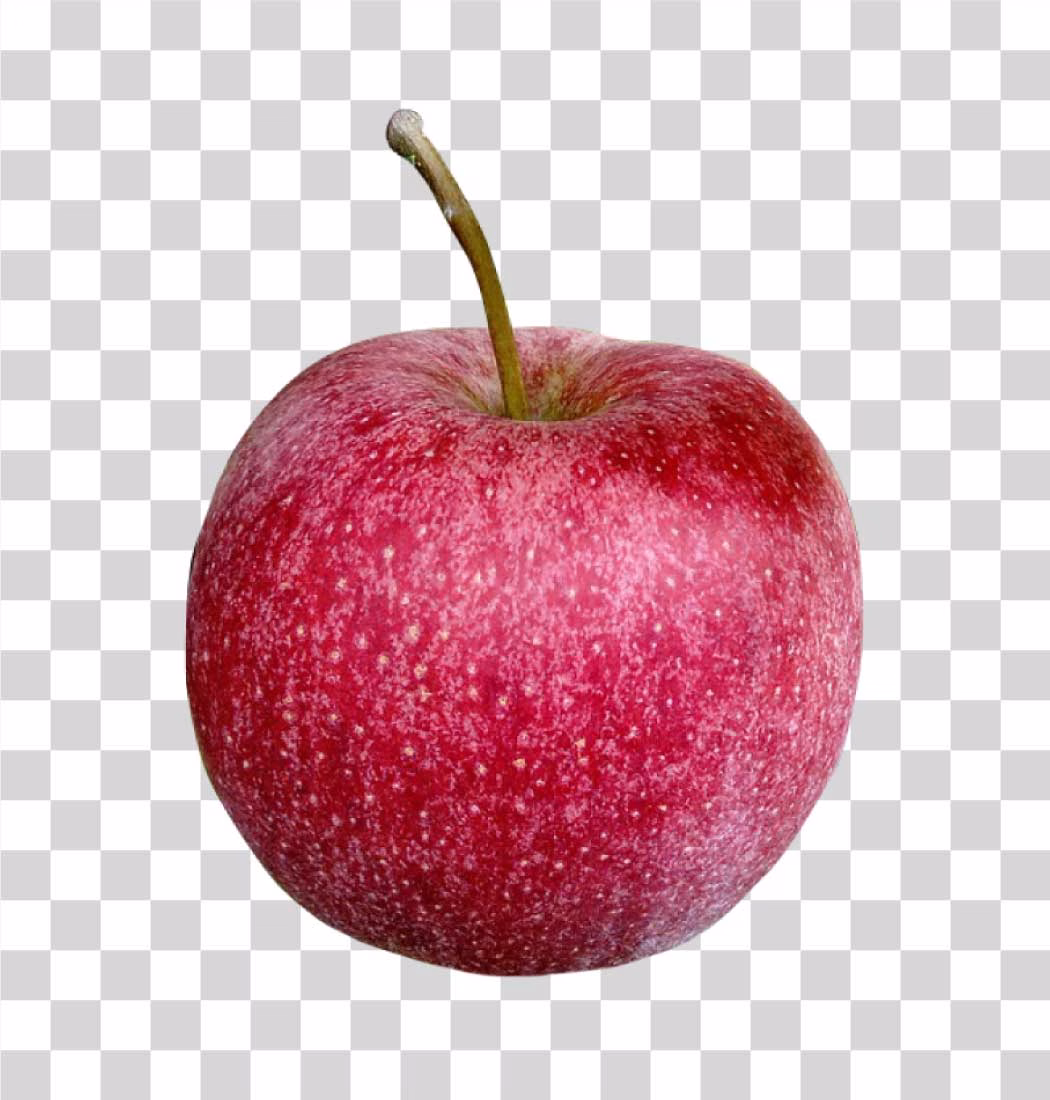 Red Apple Fresh Fruit Transparent