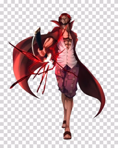 Shanks One Piece Emperor PNG Image