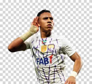 Soufiane Rahimi Celebration Pose Transparent