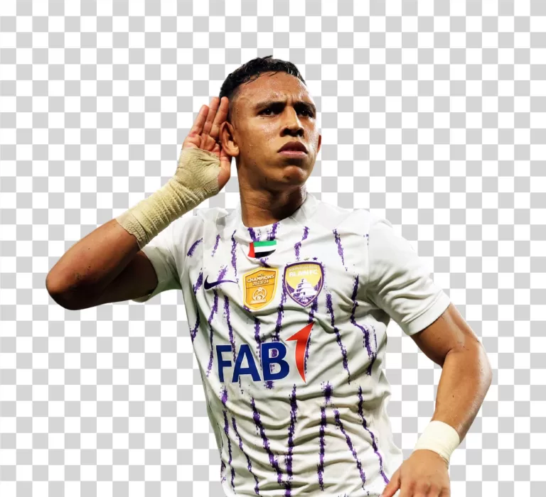 Soufiane Rahimi Celebration Pose Transparent