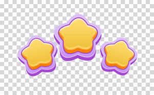 Stars Game UI Icons PNG Image