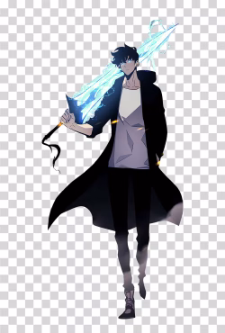 Sung Jin-Woo Solo Leveling Protagonist PNG
