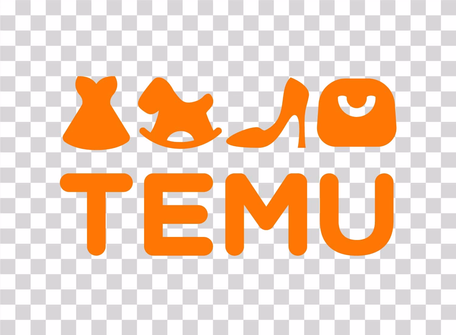 Temu Logo Transparent PNG