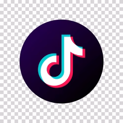 TikTok Icon Social Media App Transparent