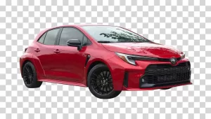Toyota GR Corolla Red Car PNG