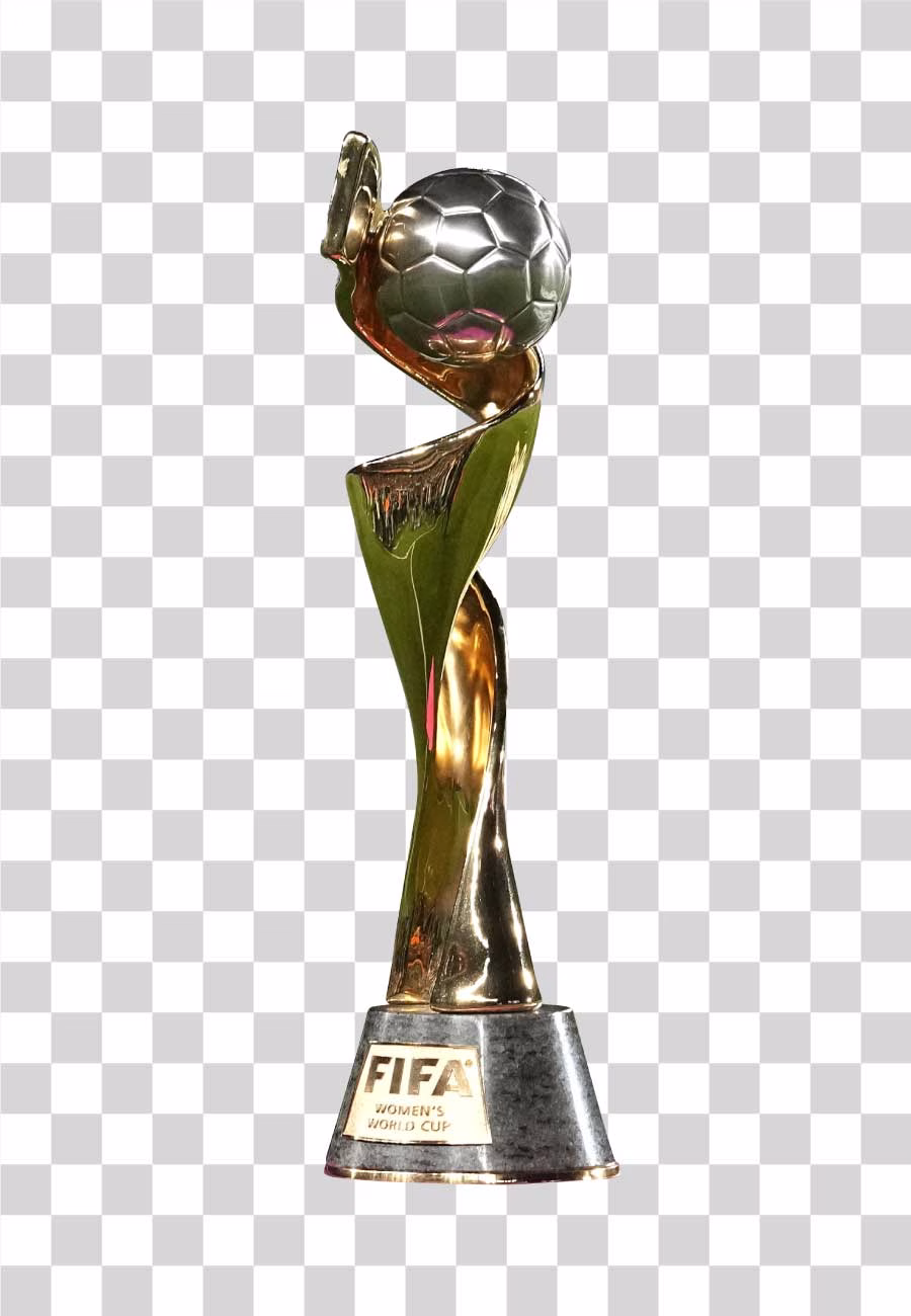 FIFA Women's World Cup Trophy PNG Image