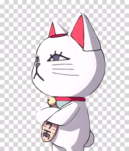 Turbo Granny Cat Form Free PNG