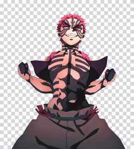 Akaza Demon Slayer Upper Rank Three