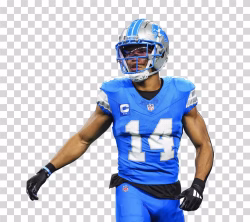 Amon-Ra St Brown Detroit Lions Wide Receiver PNG